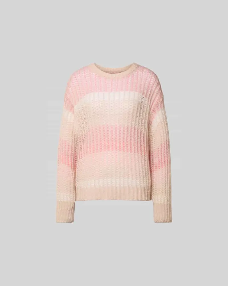 Juvia Relaxed Fit Pullover mit Alpaka-Anteil Pink