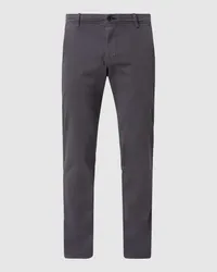 JOOP! Modern Fit Chino mit Stretch-Anteil Modell 'Matthew Dunkelgrau