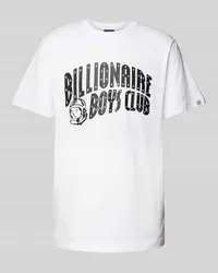 Billionaire Boys Club T-Shirt mit Label-Print Weiss