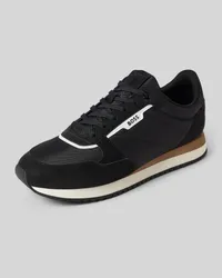 HUGO BOSS Sneaker mit Label-Print Black