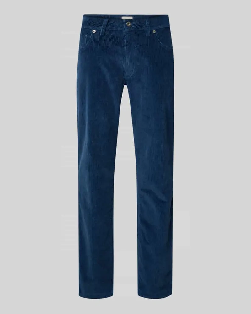 Brax Cordhose mit 5-Pocket-Design Modell 'Cadiz Blau