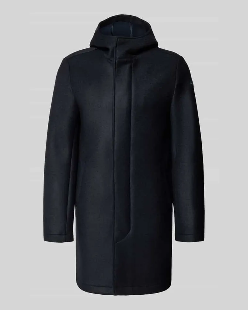 Colmar Kurzmantel mit Kapuze und Eingrifftaschen Marine