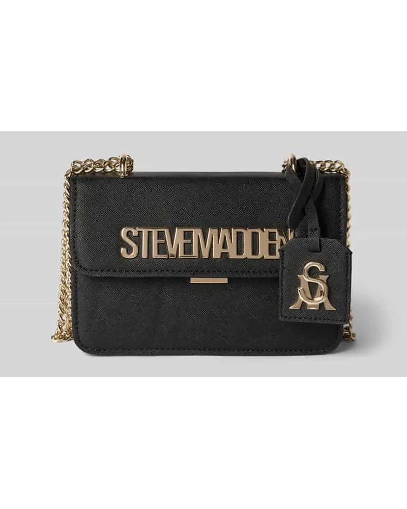 Steve Madden Handtasche mit Label-Applikation Modell 'STAKES Black