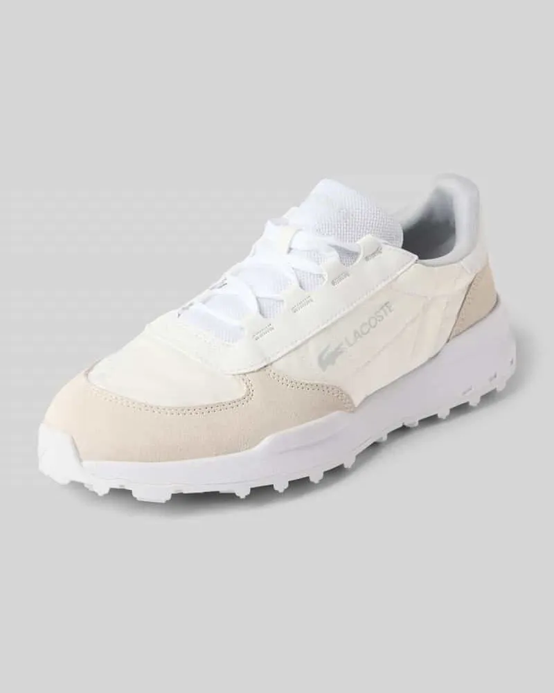 Lacoste Low Top Sneaker aus atmungsaktivem Material Modell 'ELITE ACTIVE EVO Weiss