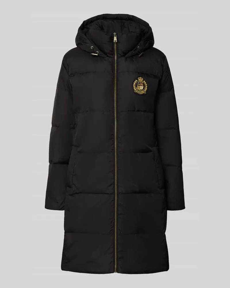Ralph Lauren Steppmantel mit Label-Stitching Black