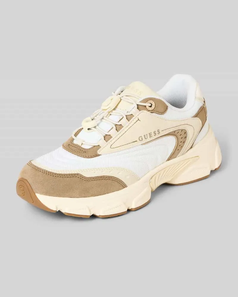 Guess Sneaker mit Logo-Detail Modell 'Imeri Beige