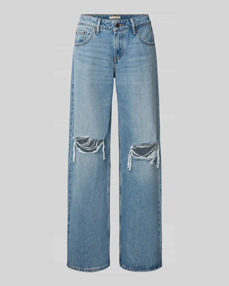 Levi's Loose Fit Jeans aus reiner Baumwolle Modell '300 Hellblau