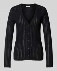 Marc O'Polo Cardigan mit Strukturmuster Black