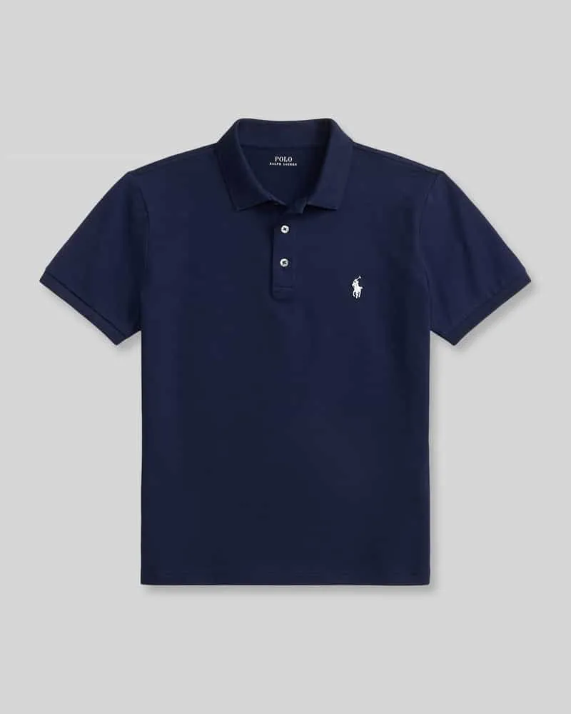 Ralph Lauren Regular Fit Poloshirt aus Baumwoll-Mix Marine