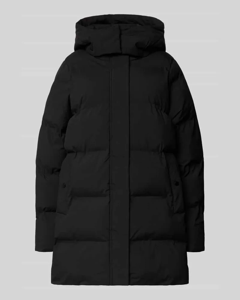 only Oversized Steppmantel mit Kapuze Modell 'JOSIE Black