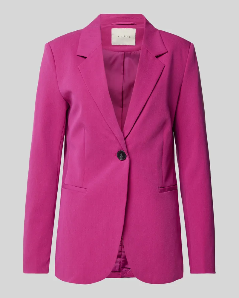 Kaffe Blazer mit Leistentaschen Modell 'SAKURA Fuchsia