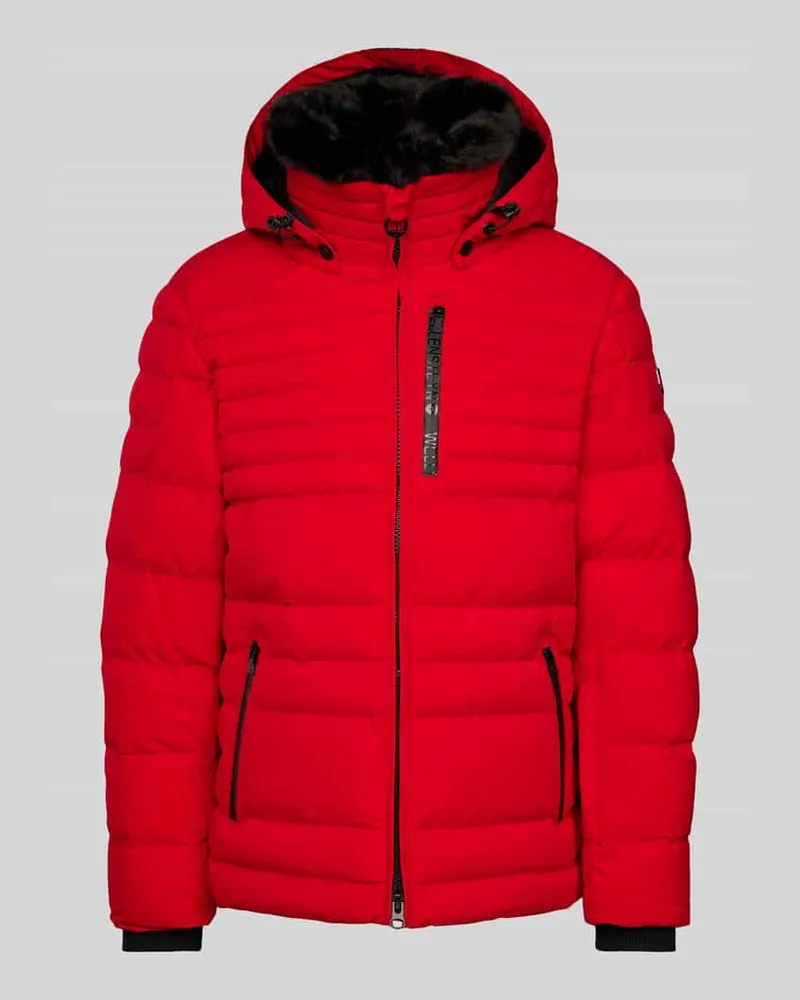 Wellensteyn Regular Fit Funktionsjacke mit Zweiwege-Reißverschluss Modell 'POLAR Rot