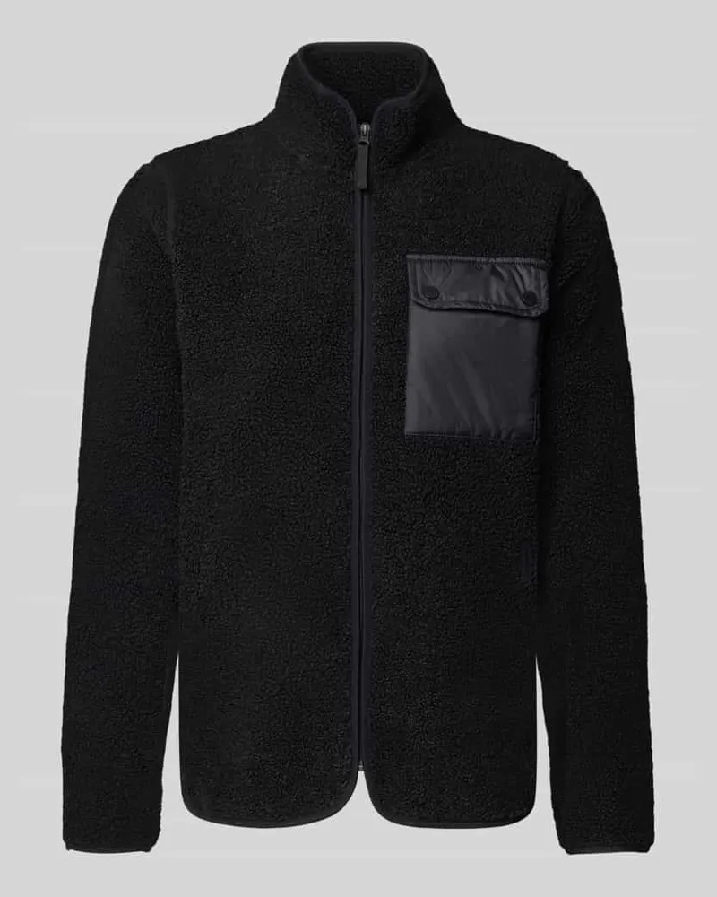 Didriksons 1913 Regular Fit Jacke mit Stehkragen Modell 'Peter Black