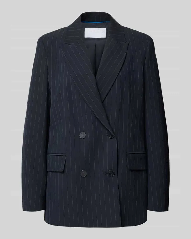 JAKE*S Blazer mit Viskose-Anteil Dunkelblau