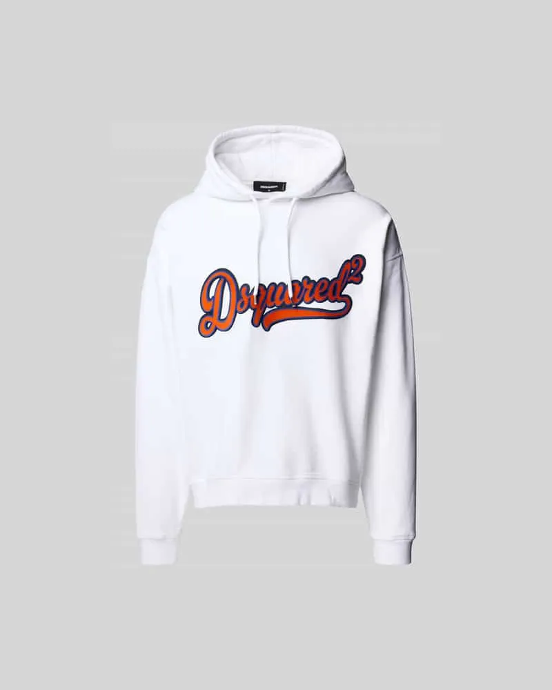 Dsquared2 Hoodie mit Kapuze Weiss