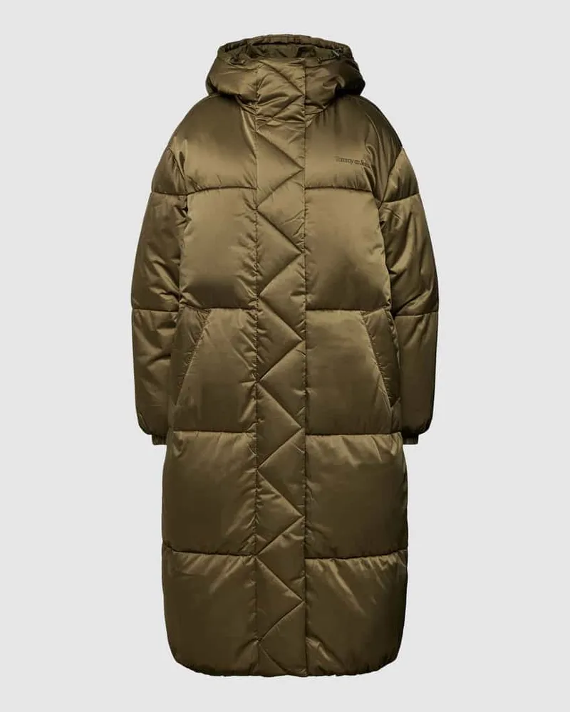 Tommy Hilfiger Steppmantel mit Kapuze Oliv