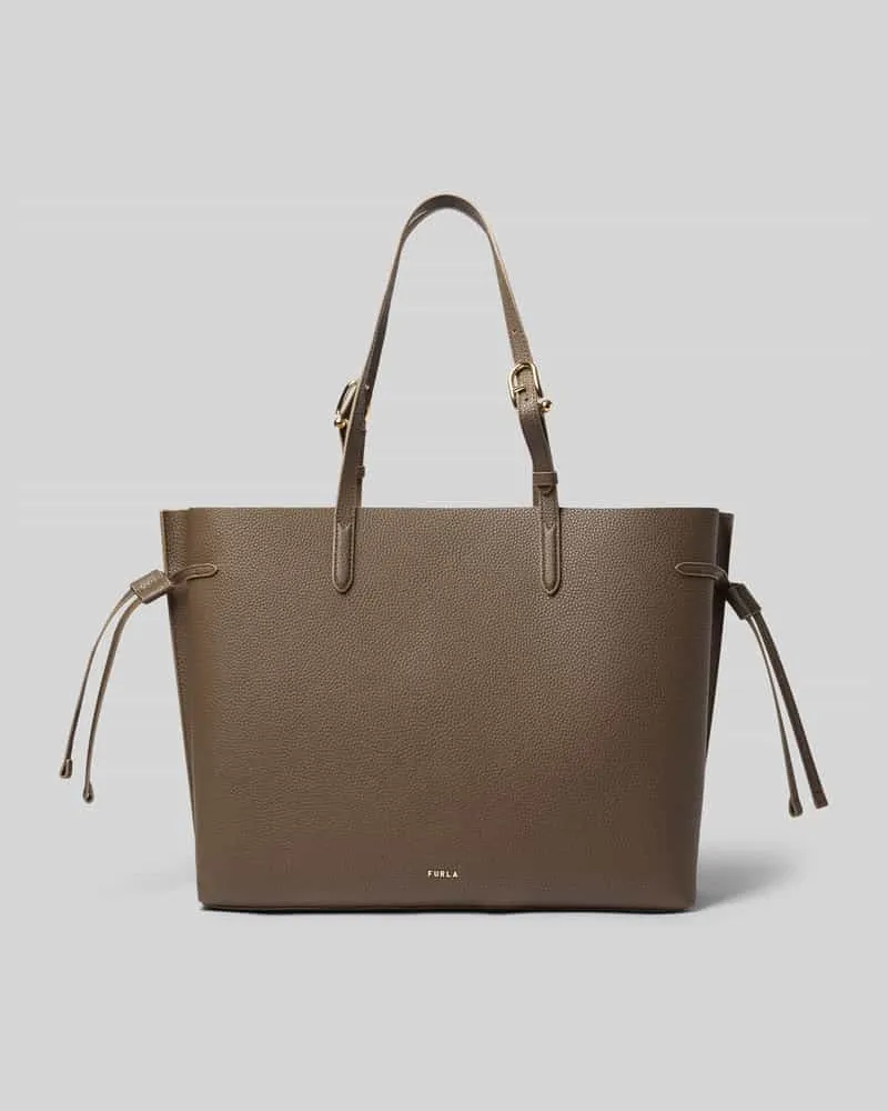 Furla Tote Bag mit Innenfach Modell 'AVA Dunkelbraun