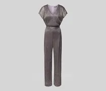 Jumpsuit mit V-Ausschnitt