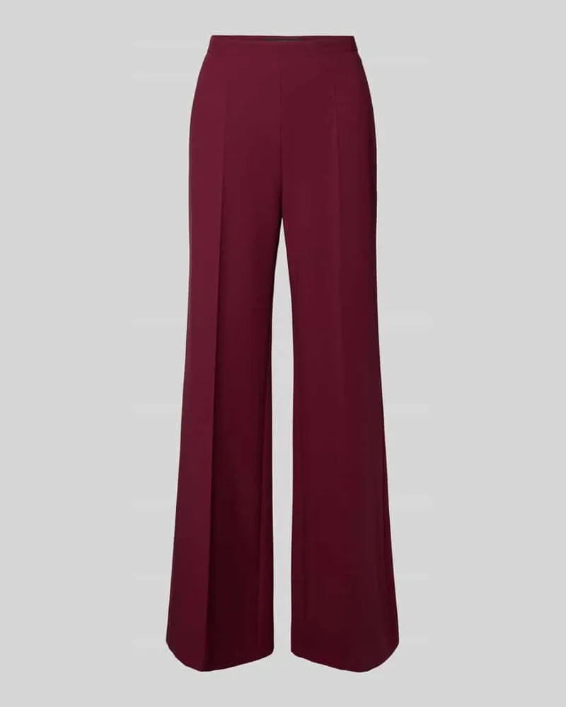 windsor. Wide Fit Stoffhose mit Viskose-Anteil Bordeaux