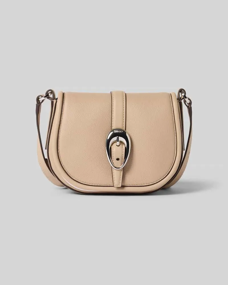HUGO BOSS Umhängetasche mit Magnet Verschluss Modell 'Jaina_Saddle Beige
