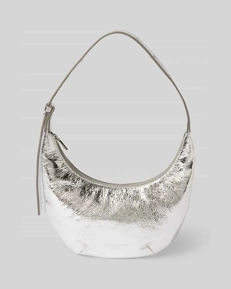Liebeskind Shoulder Bag mit verstellbarem Schulterriemen Modell 'Ryker Silber