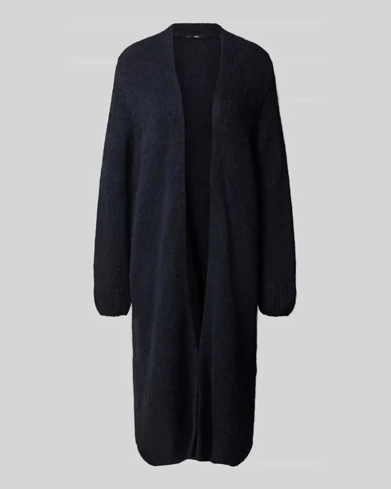 Lanius Relaxed Fit Strickmantel aus Alpaka-Mix Dunkelblau