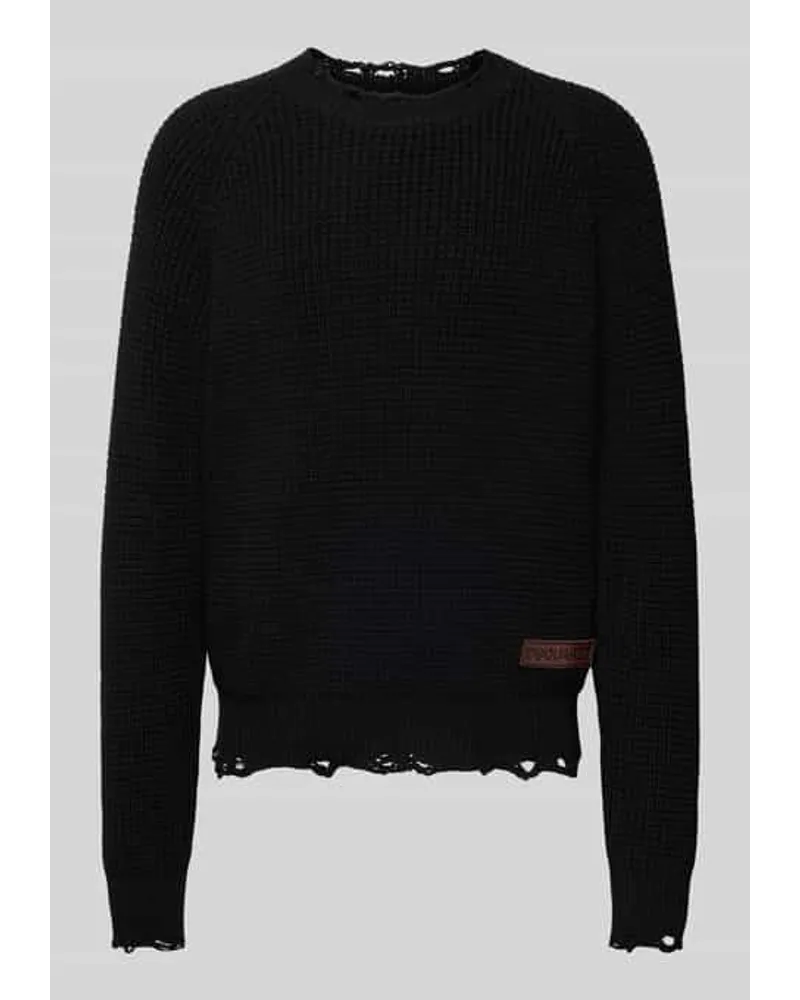 Dsquared2 Pullover mit Label-Detail Black