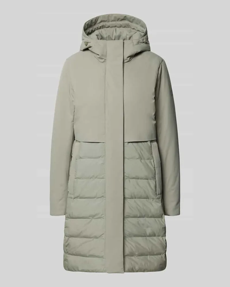 Camel Active Steppjacke mit Kapuze und Eingrifftaschen Lind