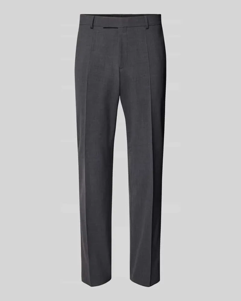 HUGO BOSS Slim Fit Anzughose aus Schurwoll-Mix Modell 'H-GIO-MM-C-NF Anthrazit