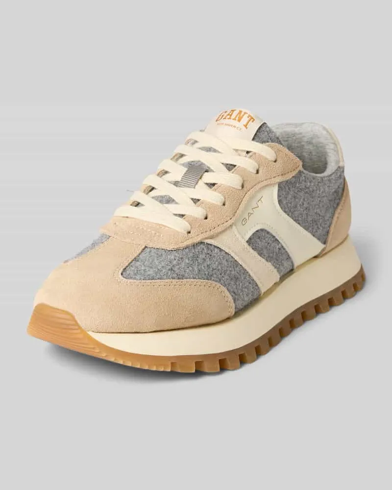 Gant Sneaker mit Label-Detail Modell 'Caffay Sand