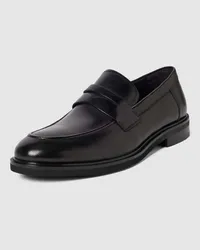 Digel Penny-Loafer-Schuhe mit Schnürverschluss Modell 'Sokrates Black