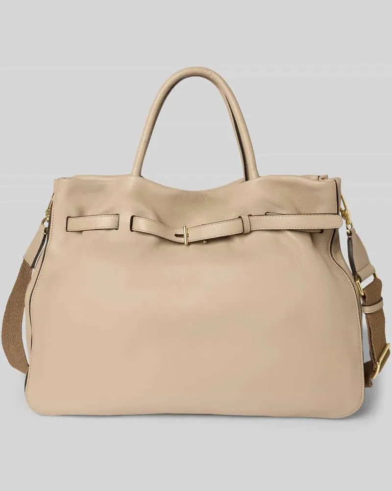Abro Handtasche aus Leder Modell 'JILL Taupe