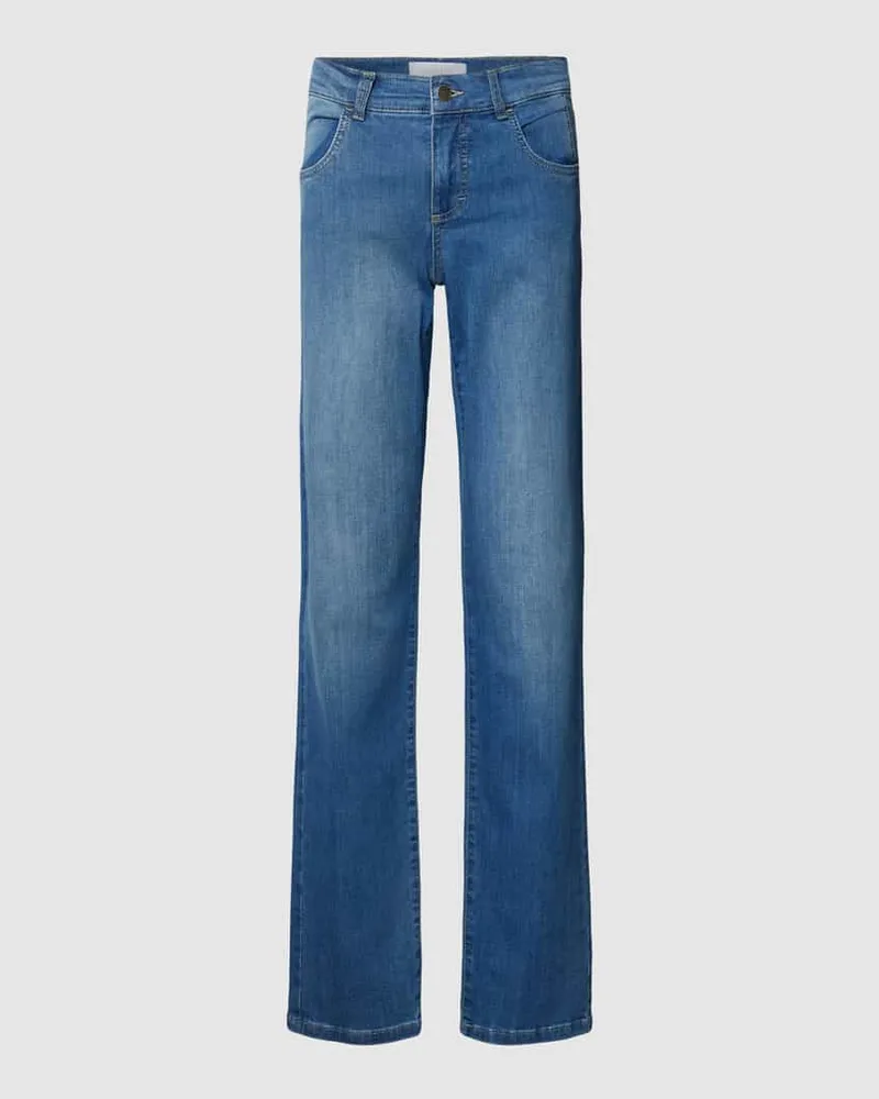 ANGELS  Straight Fit Jeans mit Eingrifftaschen Modell 'Dolly Blau
