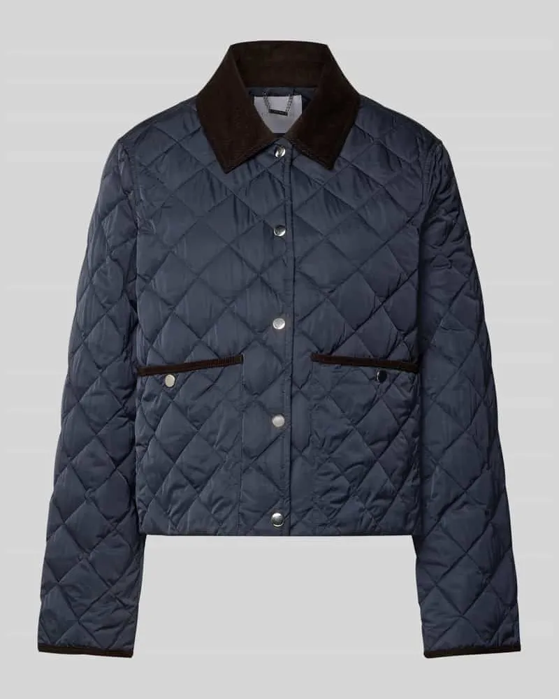 Rich&Royal Steppjacke mit Steppnähten Marine