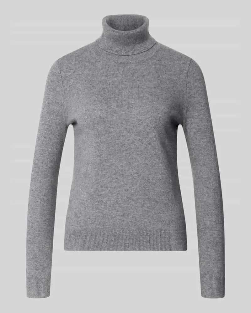 Christian Berg Regular Fit Rollkragenpullover aus reinem Kaschmir Graphit