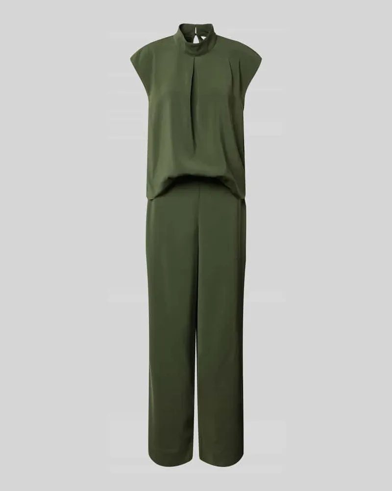 mbyM Jumpsuit mit Stehkragen Modell 'Maaja Hellgruen