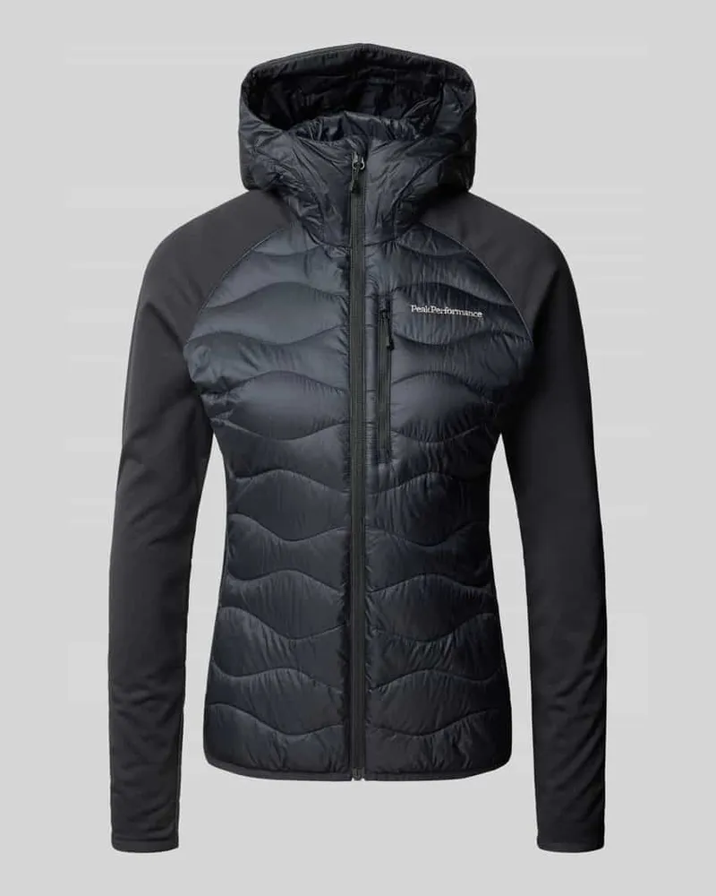 Peak Performance Regular Fit Steppjacke mit Kapuze Modell 'HELIUM DOWN HYBRID HOOD Black