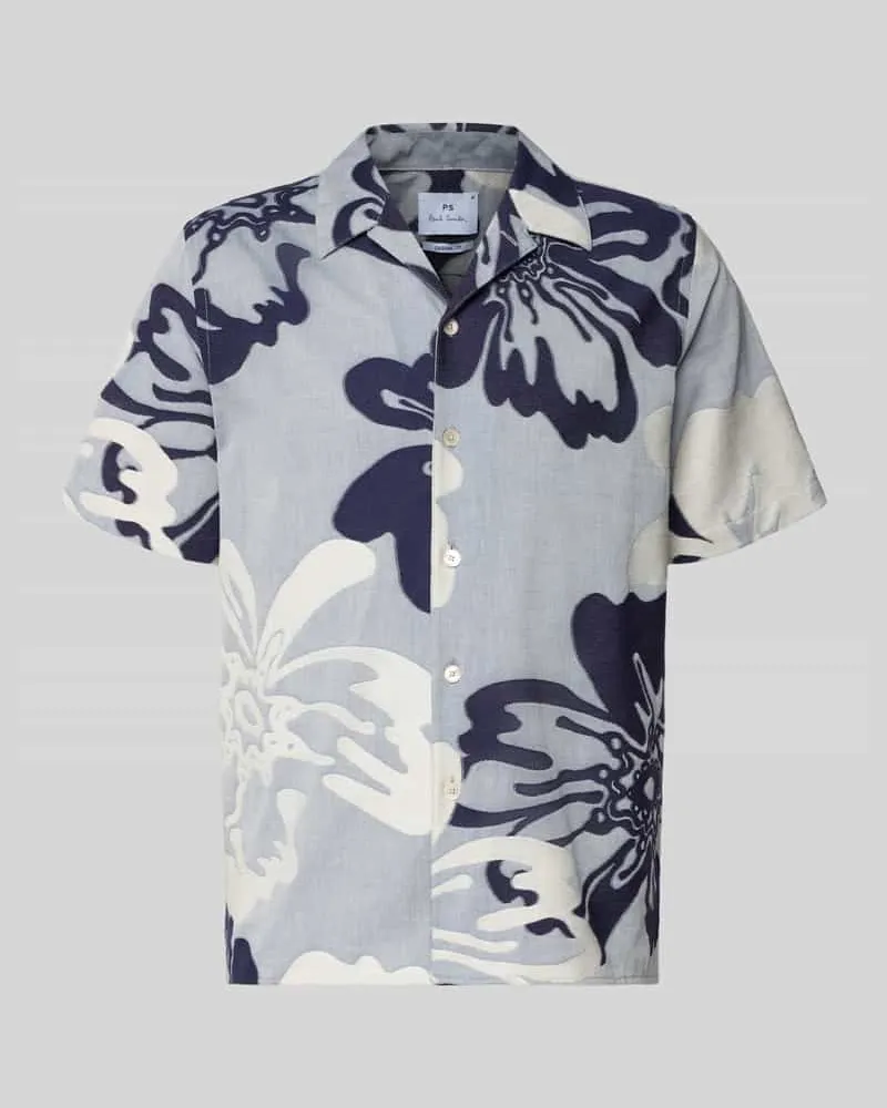 Paul Smith Casual Fit Freizeithemd aus reiner Baumwolle Hellblau