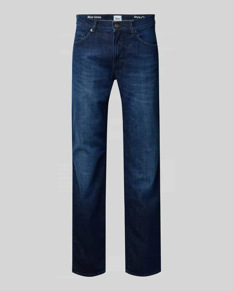 Brax Jeans mit 5-Pocket-Design Modell 'Chuck Dunkelblau