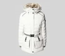 Steppjacke mit Kunstfellkragen Modell 'Abendstern