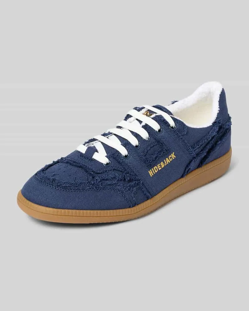 Hide & Jack Sneaker mit Label-Detail Modell 'Shaggy Marine