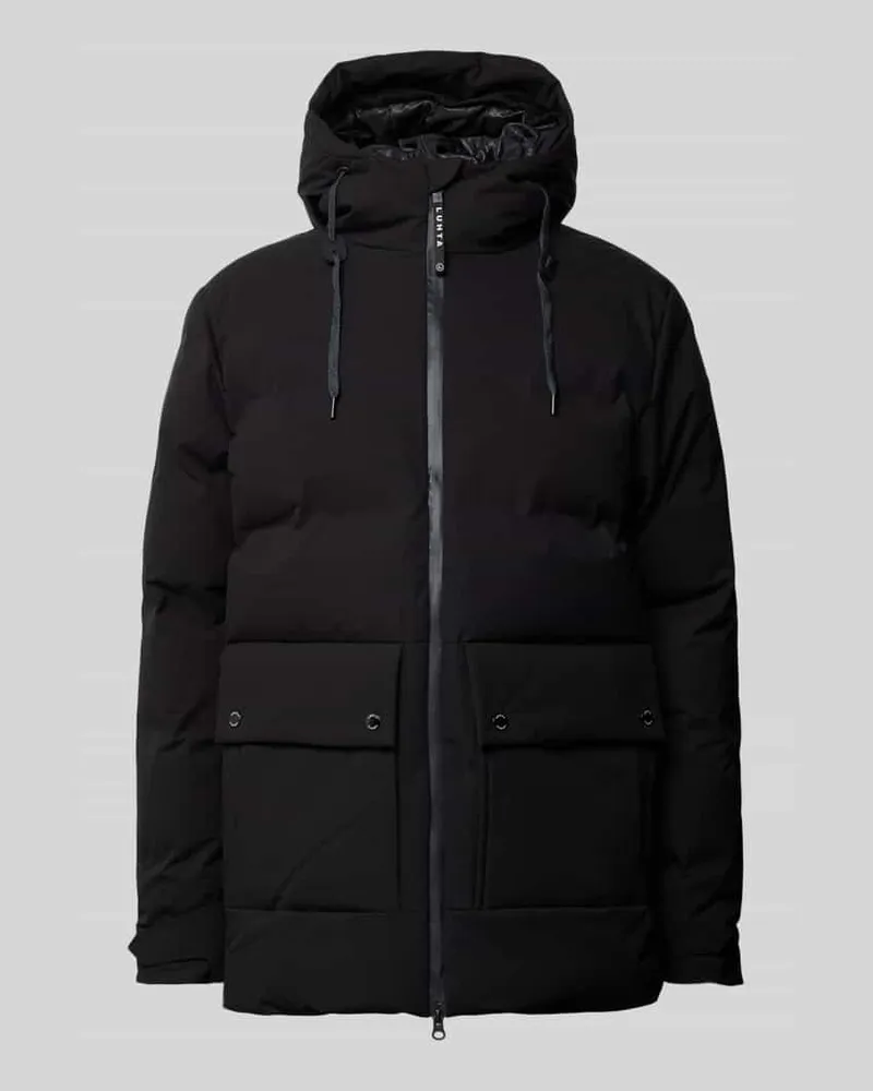 Luhta Steppjacke mit Pattentaschen Modell 'KALLAHTI Black