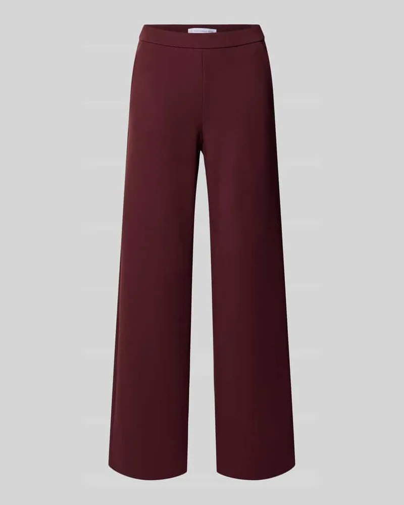 RAFFAELLO ROSSI  Wide Leg Hose mit Eingrifftaschen Modell 'Palina Bordeaux
