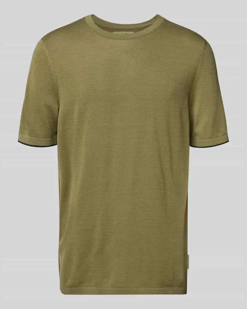 Marc O'Polo Regular Fit T-Shirt aus reiner Baumwolle -  × DFB Travel Collection Oliv