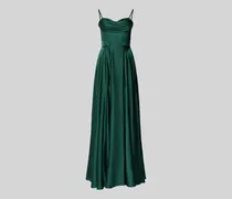 Corsagenkleid mit Spaghettiträgern