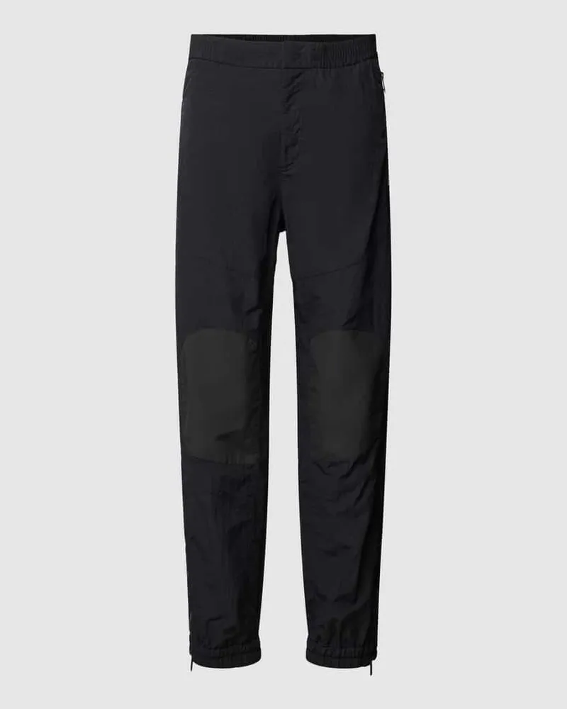 HUGO BOSS Stoffhose mit Reißverschlusstaschen Modell 'SCRACK Black