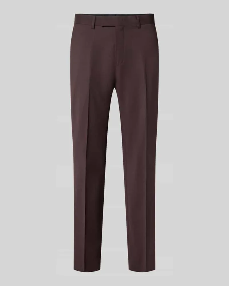 Tiger of Sweden Straight Fit Hose mit Lanawoll-Anteil Modell 'Tenuta Bordeaux