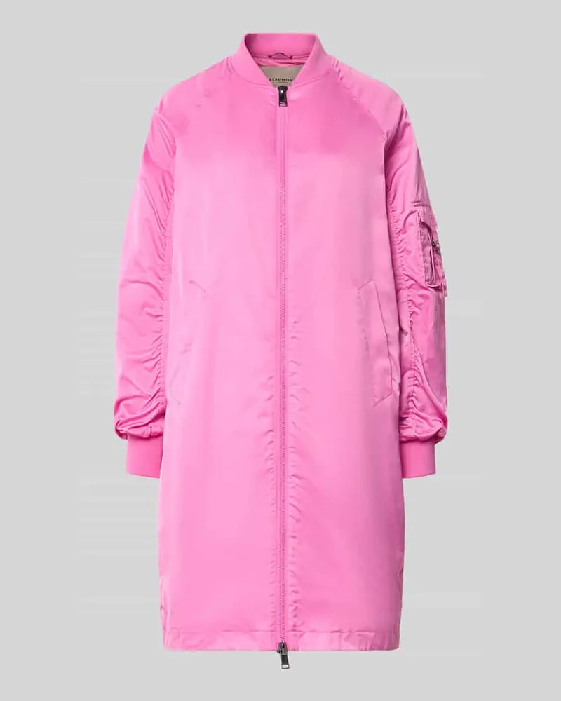 Beaumont Amsterdam Regular Fit Jacke mit Stehkragen Modell 'Ali Pink