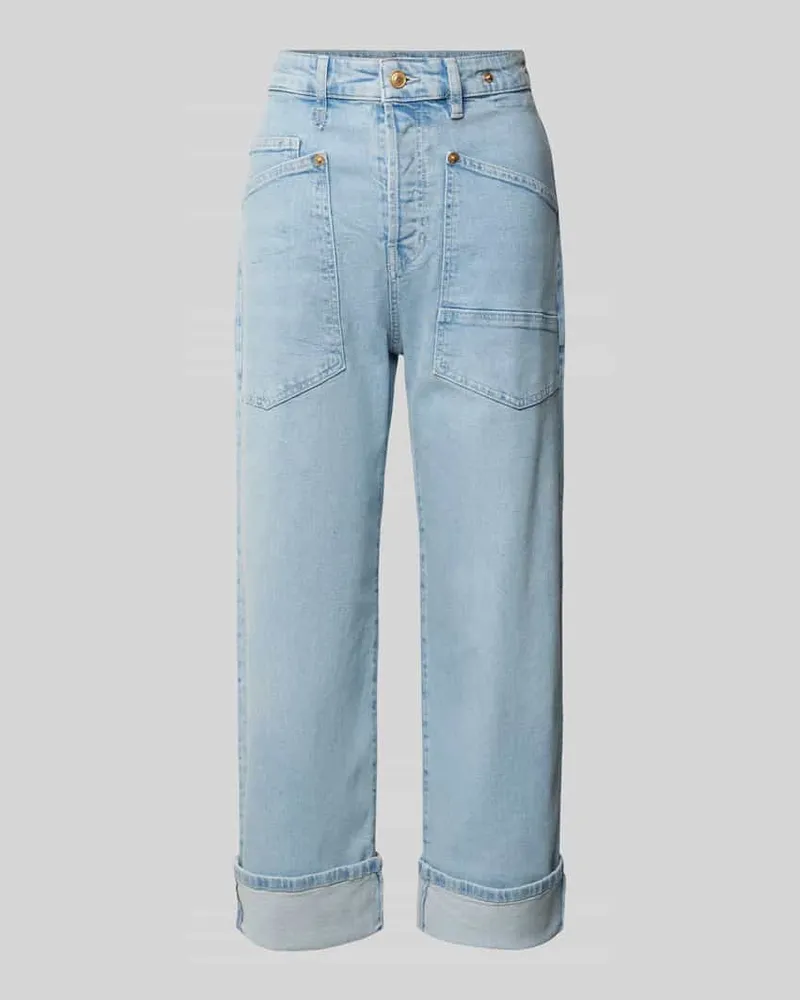 MAC Jeans Jeans in verkürzter Passform Hellblau