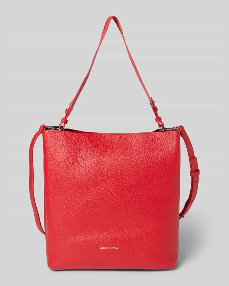 Marc O'Polo Shopper aus echtem Rindsleder Modell 'BRINJA Rot